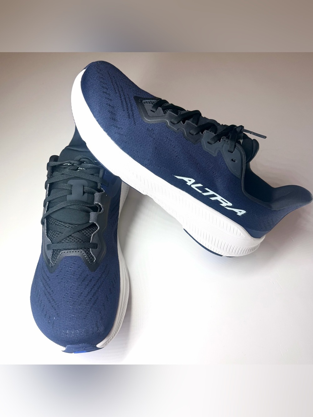 Altra Experience Flow 2 Mens Athletic Running Shoes NAVY / White Size- 12 M